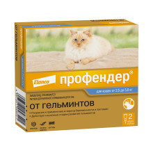 ПРОФЕНДЕР д/кошек от 2,5 до 5 кг, 1 пипетка /2